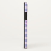 Pastel strepenpatroon met madeliefjes Case-Mate iPhone case (Achterkant/rechts)