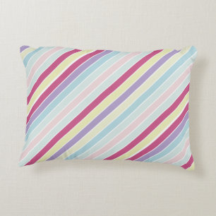 Pastel Stripe Accent Kussen