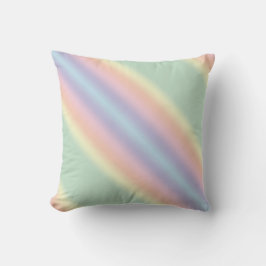Pastel Stripe Modern Kussen