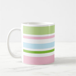Pastel Stripe Mok