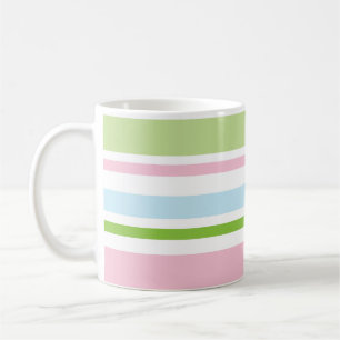 Pastel Stripe Mok