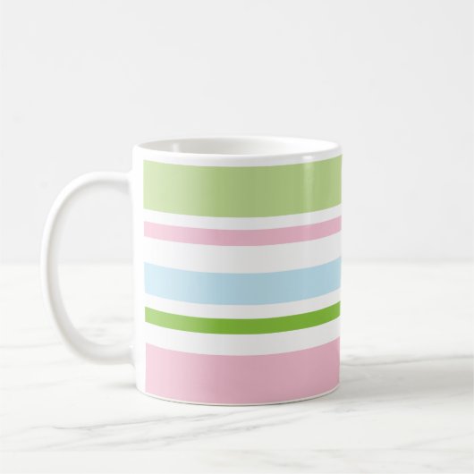 Pastel Stripe Mok (Links)