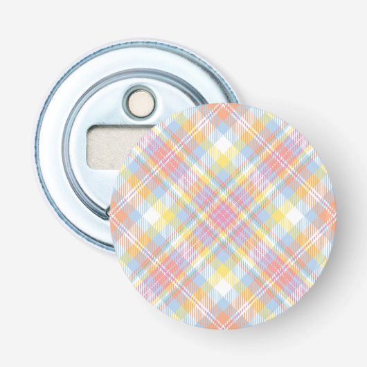 Pastel Stripe Pset Button Flesopener (Voorkant)