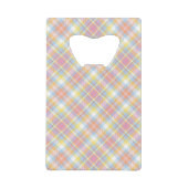 Pastel Stripe Pset Creditkaart Flessenopener (Voorkant)