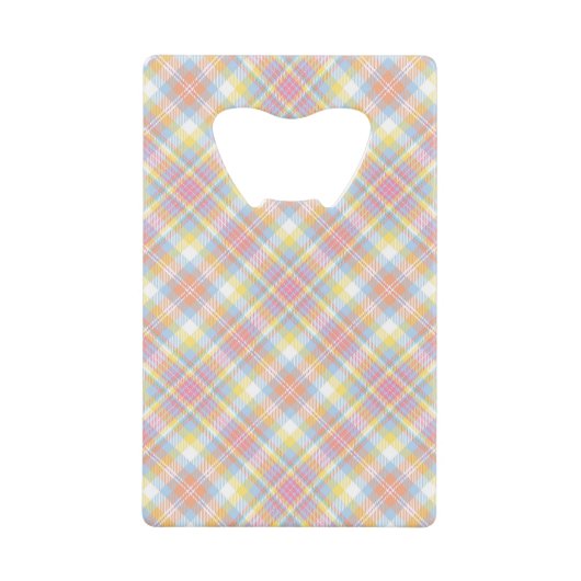 Pastel Stripe Pset Creditkaart Flessenopener (Voorkant)