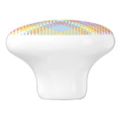 Pastel Stripe Pset Keramische Knop (Zijkant)