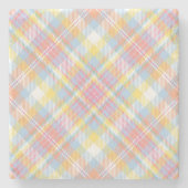 Pastel Stripe Pset Stenen Onderzetter (Voorkant)