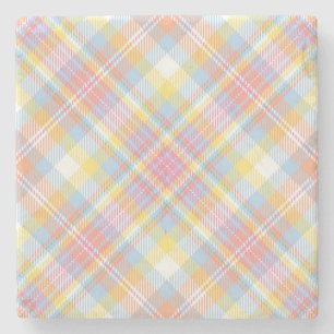 Pastel Stripe Pset Stenen Onderzetter