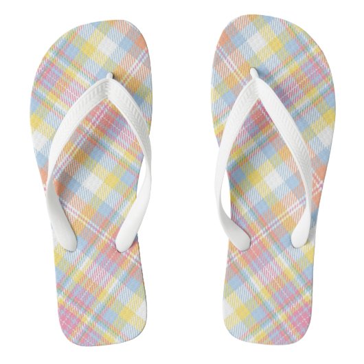 Pastel Stripe Pset Teenslippers (Voetbed)