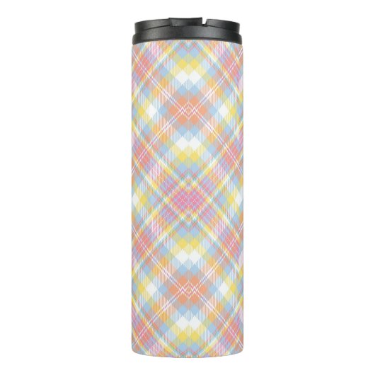 Pastel Stripe Pset Thermosbeker (Achterkant)