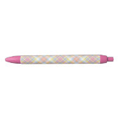 Pastel Stripe Pset Zwarte Inkt Pen (Voorkant)