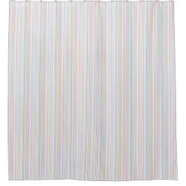 Pastel Stripe Shower Curtain Douchegordijn