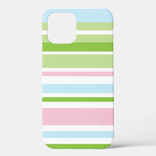 Pastel Stripe Tough Case-Mate iPhone Hoesje (Achterkant)
