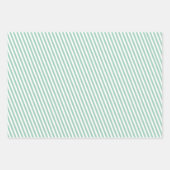 Pastel striped any Occasion Inpakpapier Vel (Voorkant 3)