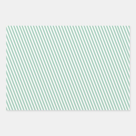 Pastel striped any Occasion Inpakpapier Vel (Voorkant 3)
