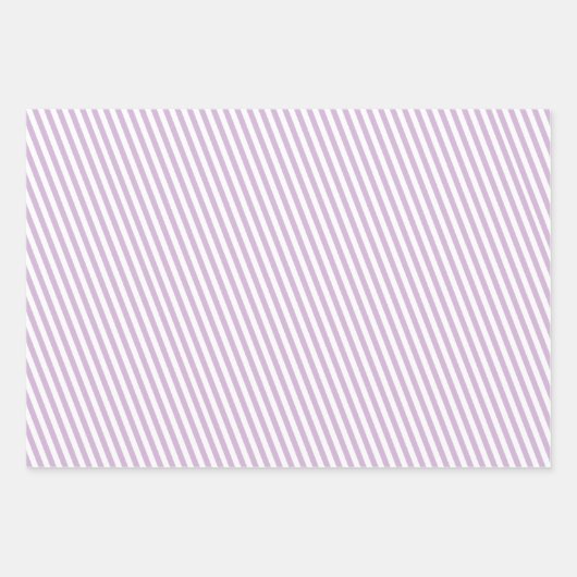 Pastel striped any Occasion Inpakpapier Vel (Voorkant 2)