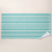 Pastel Striped Beach Towel Strandlaken (Voorkant)