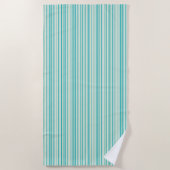 Pastel Striped Beach Towel Strandlaken (Voorkant)
