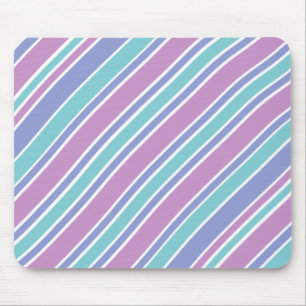 Pastel Striped Patroon Muismat