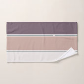 Pastel Stripes-2 – Minimal Spa Towel Style Bad Handdoek (Handdoek)