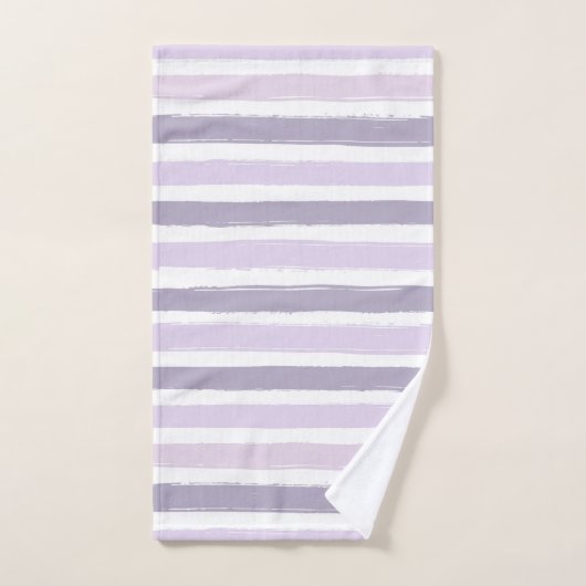 Pastel Stripes Bath-handdoekset Bad Handdoek (Handdoek)