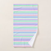 Pastel Stripes Bath-handdoekset Bad Handdoek (Handdoek)