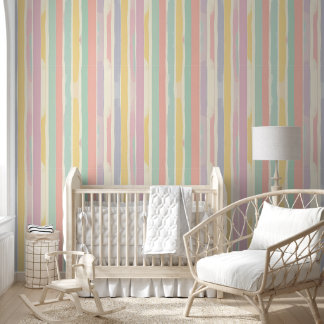 Pastel Stripes Harmony Behang