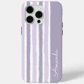 Pastel Stripes Hoesje-Mate iPhone Case (Achterkant)