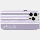 Pastel Stripes Hoesje-Mate iPhone Case (Achterkant (horizontaal))