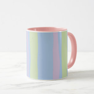 Pastel Stripes-mok Mok
