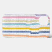 Pastel Stripes Multicolored Case-Mate iPhone Case (Achterkant (horizontaal))