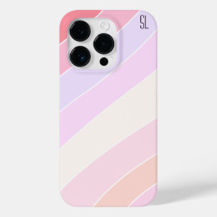 Pastel Stripes op maat Case-Mate iPhone 14 Pro Hoesje