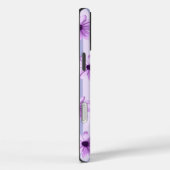 Pastel stripes pattern with Daisies Case-Mate iPhone Case (Achterkant / Rechts)