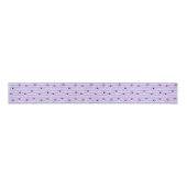 Pastel stripes pattern with Daisies Grosgrain Lint (Voorkant)