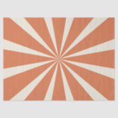 Pastel Stripes Retro 90s Leuke Verjaardag Tissuepapier (Voorkant)