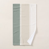 Pastel Stripes Variation 2 – Simple and Sleek Bad Handdoek (Handdoek)