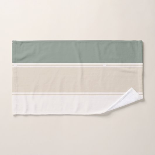 Pastel Stripes Variation 2 – Simple and Sleek Bad Handdoek (Handdoek)
