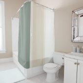 Pastel Stripes Variation 2 – Simple and Sleek Douchegordijn (In situ)