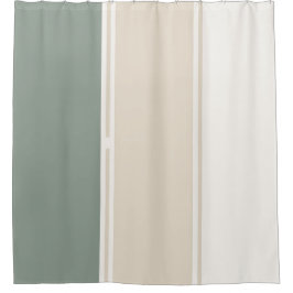 Pastel Stripes Variation 2 – Simple and Sleek Douchegordijn