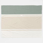 Pastel Stripes Variation 2 – Simple and Sleek Fleece Deken (Voorkant (Horizontaal))