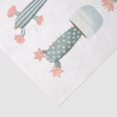 Pastel Succulent Cactus Collectie D1 Decoupage Tissuepapier (Detail)