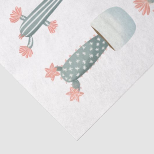 Pastel Succulent Cactus Collectie D1 Decoupage Tissuepapier (Detail)
