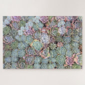 Pastel Succulent Garden Puzzle Legpuzzel (Horizontaal)
