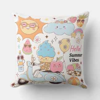 Pastel Summer Vibes Kussen