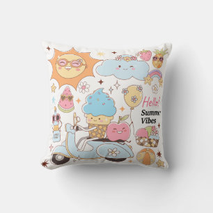 Pastel Summer Vibes Kussen