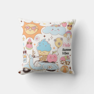 Pastel Summer Vibes Kussen
