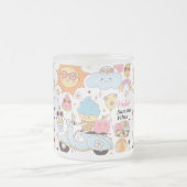 Pastel Summer Vibes Matglas Koffiemok (Center)
