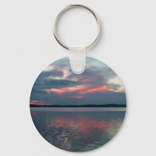 Pastel Sunset aangepaste sleutelketen Sleutelhanger (Voorkant)