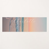 Pastel Sunset Aangepaste  Yogamat (Voorkant (horizontaal))