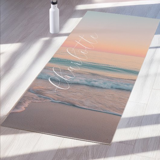 Pastel Sunset Aangepaste  Yogamat